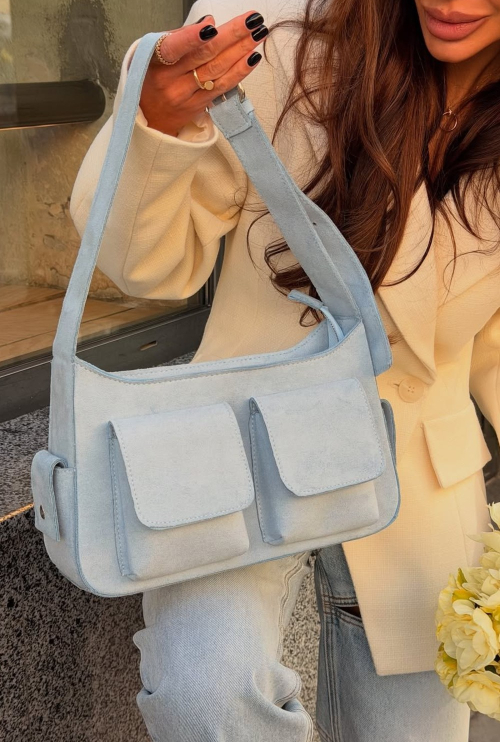 Poche Bag Blue